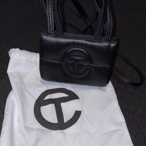 Telfar Black Mini Bag